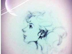 手绘-爱，是静静等待，爱，是宁缺毋滥（个人主页-ZMjI2NDEzNg==） - 艺术插画 - 站酷设计师江涛vintage原创素材 - 站酷ZCOOL