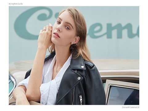 手工雏菊项链女花朵吊坠网拍@罗捷广告