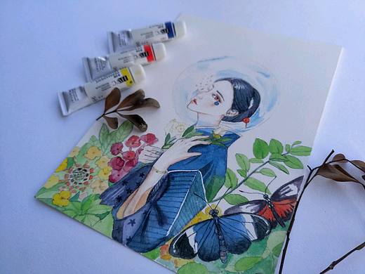 近期水彩画