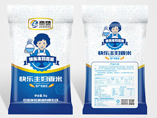 近段时间大米包装设计案例