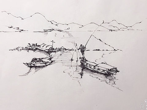 风景速写