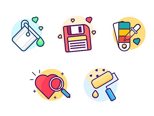 icon练习（个人主页-ZMjE0MjIyNzI=） - 图标 - 站酷设计师eunice119原创素材 - 站酷ZCOOL