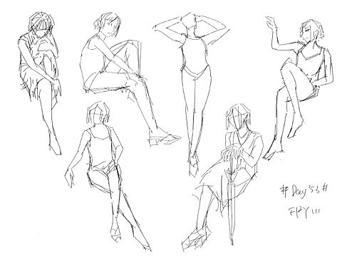 #速写60天挑战赛#day53 @速写班长