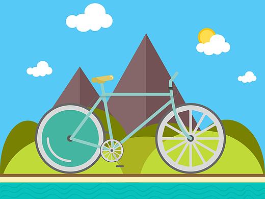 扁平化风格练习