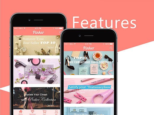 Pinker 品客app概念设计