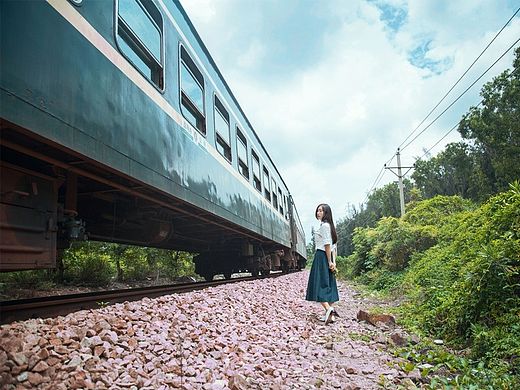 铁路情缘（个人主页-ZMTMyNjI0NTY=） - 人像摄影 - 站酷设计师wangyuanwr原创素材 - 站酷ZCOOL