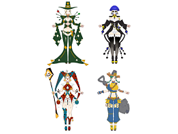 角色裁剪練習(xí)