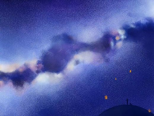 《童年·行星》原创插画系列第一弹!《海王星》