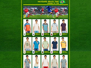 淘宝京东男装服饰专题页