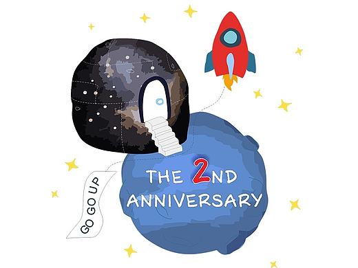 gogoup两周年海报