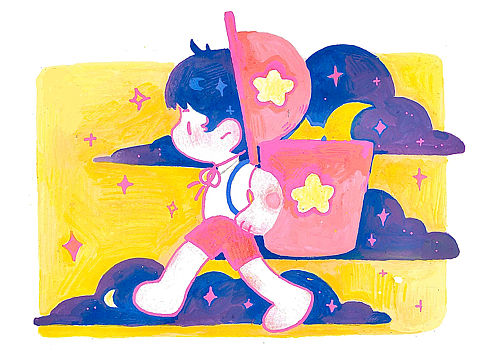 插画系列作品【ABCDE】