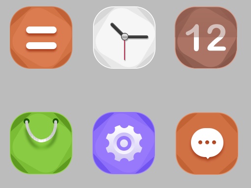 临摹一组icon_Echo玥-站酷ZCOOL