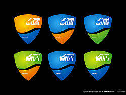 奇盾润滑油标志设计