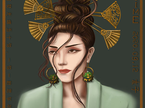古典金韵（个人主页-ZNDc2OTc0NDQ=） - 艺术插画 - 站酷设计师lizimu子木原创素材 - 站酷ZCOOL