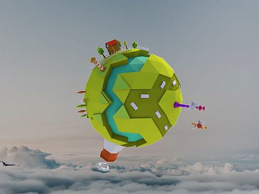 C4D-地球村（个人主页-ZMjE0OTg5MjA=） - 动画/影视 - 站酷设计师伏中义原创素材 - 站酷ZCOOL