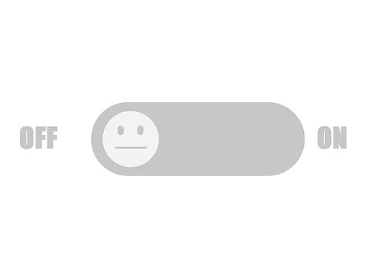 AE动画一组开关动效