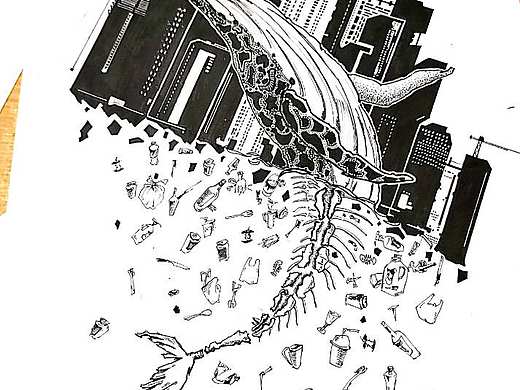 插画海洋