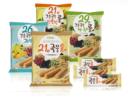 五谷圈韩国食品包装袋