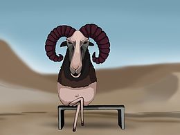 原创插画作品《羚羊 》