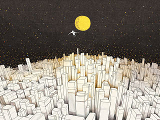 fly me to the moon（个人主页-ZNjY0ODA2MA==） - 艺术插画 - 站酷设计师MAOWU茅屋原创素材 - 站酷ZCOOL