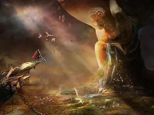 场景创作-巨人（个人主页-ZMjEzMDkxNzY=） - 文案/策划 - 站酷设计师袋鼠兜兜里的树懒原创素材 - 站酷ZCOOL