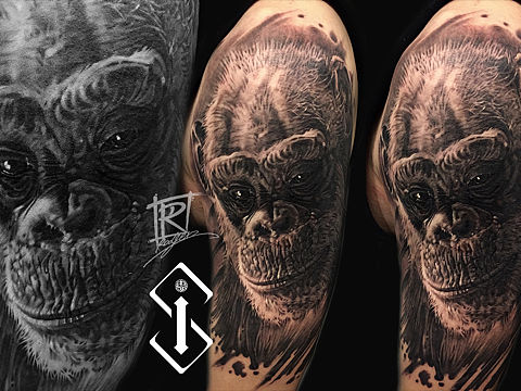 写实猩猩（个人主页-ZMjU0NTAyMTI=） - 绘画 - 站酷设计师無为刺青原创素材 - 站酷ZCOOL