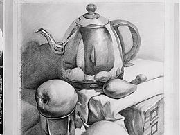 素描静物练习