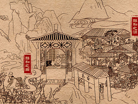 线-稿子长图