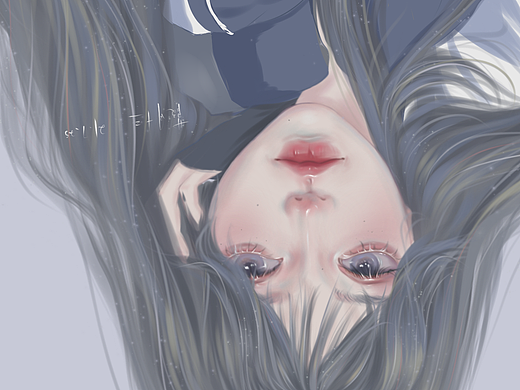 iPad绘画练习，女生头像壁纸