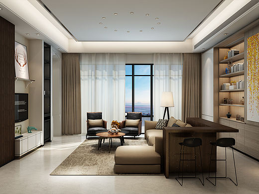 別墅三樓效果圖（個(gè)人主頁(yè)-ZMjc5Njc0MzI=） - 家裝設(shè)計(jì) - 站酷設(shè)計(jì)師熊熊的筆記原創(chuàng)素材 - 站酷ZCOOL