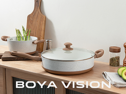 厨房美学摄影 ｜奶杏北欧家居套锅 X BOYA 视觉创作