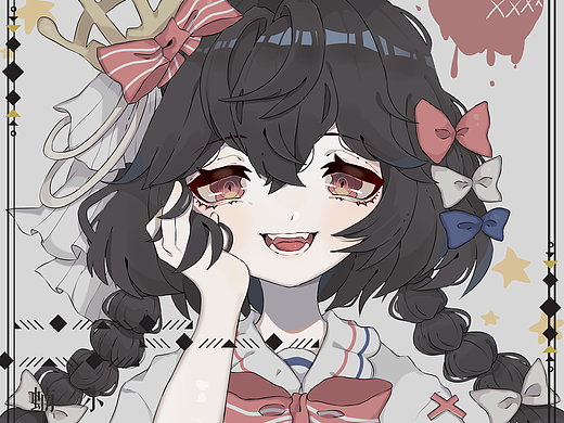 白雪设定（个人主页-ZNDM3MTgwOTI=） - 艺术插画 - 站酷设计师蝻尔原创素材 - 站酷ZCOOL