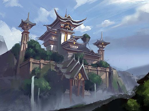 艺数绘特训班学员场景作品