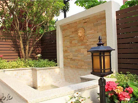 上海花园景观设计入户花园设计