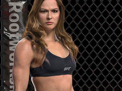 入特数码学生作品UFC女选手