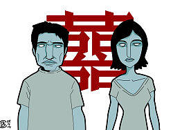 结婚照