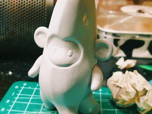 004香蕉小猴（個人主頁-ZMzIwNjg4NDA=） - 手辦/模玩 - 站酷設(shè)計師猿藝原創(chuàng)素材 - 站酷ZCOOL