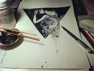 人物平面装饰画