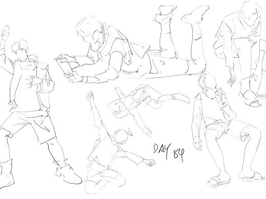 #速写60天挑战赛# day54@速写班长