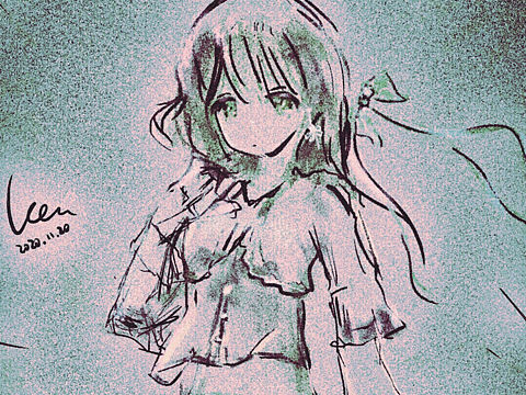 过程过于随意,画完变得更随意了