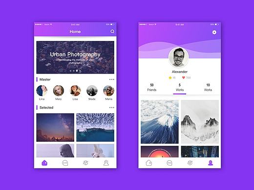 UI animation / user interface