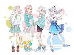 原画 厚涂 CG 角色设计