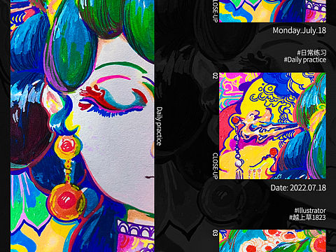 無(wú)題（個(gè)人主頁(yè)-ZNTI1ODIxNTI=） - 藝術(shù)插畫 - 站酷設(shè)計(jì)師越上草原創(chuàng)素材 - 站酷ZCOOL