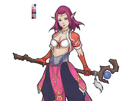 三視圖,半身像（個(gè)人主頁-ZMTYyNzI5ODA=） - 概念設(shè)定 - 站酷設(shè)計(jì)師cynic8520原創(chuàng)素材 - 站酷ZCOOL