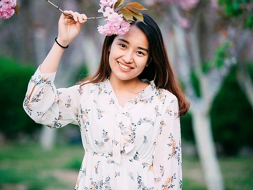 櫻花季1（個人主頁-ZMzAwNzgwMzI=） - 人像攝影 - 站酷設計師寧靜致遠1968原創(chuàng)素材 - 站酷ZCOOL