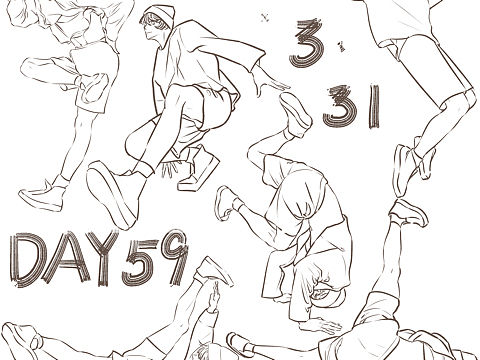 #速写60天挑战赛# @速写班长 day59