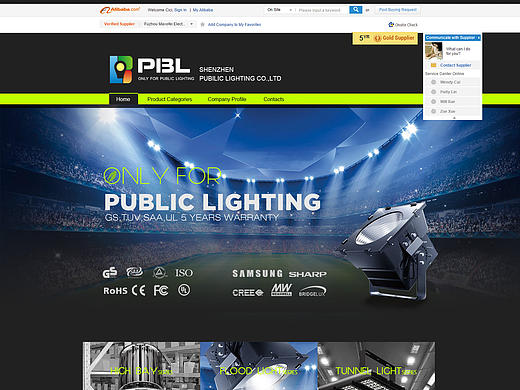 阿里巴巴国际站（led）