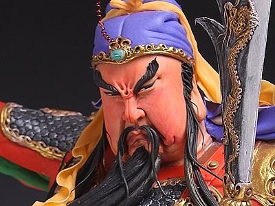 贺加贵面塑（义薄云天）步骤分解
