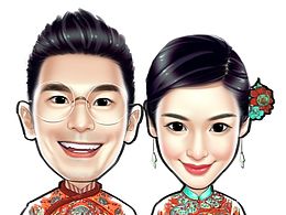 黃教主結(jié)婚咯??！雀繪社祝教主baby新婚快樂(lè)！