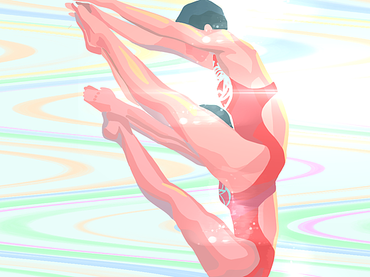 跳水